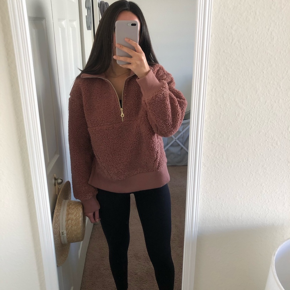 Teddy Half Zip